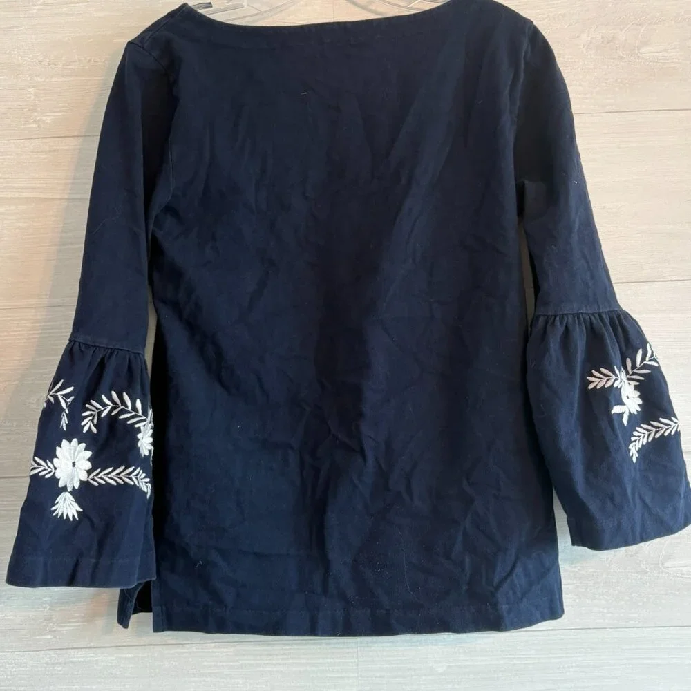 J Crew Embroidered Top - Picture 6 of 6